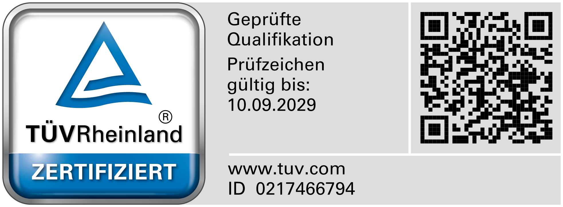 Verkaufspsychologie-Experte mit TÜV Rheinland geprüfter Qualifikation